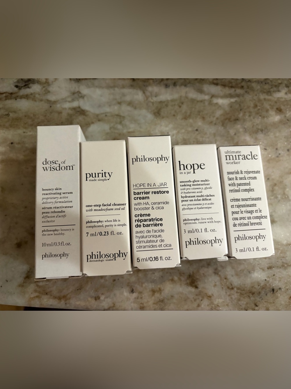 Philosophy skincare mini